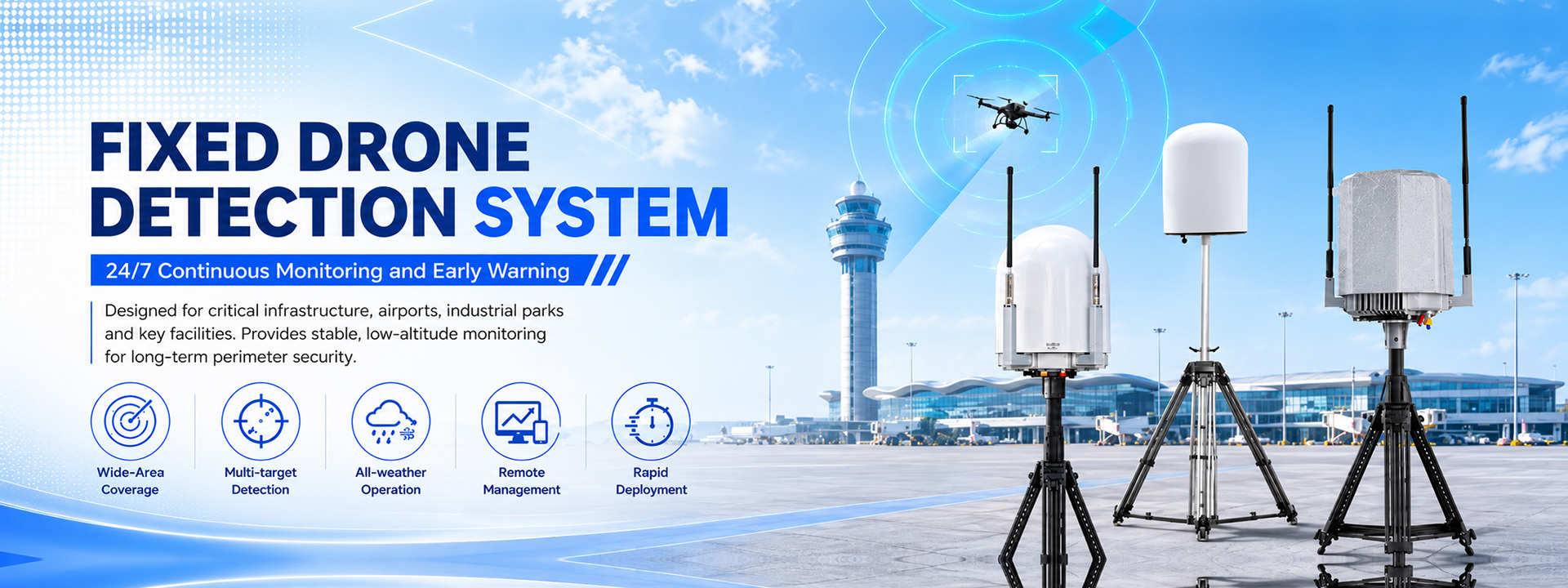 Quality Drone Detection System factory