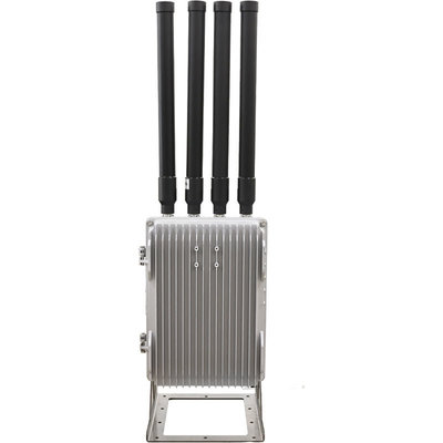 Portable Vehicle Mounted Jammer 50W Jamming Frequencies 100MHz-5.8G 3-8 Bands