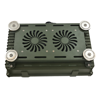 Vehicle Mounted FPV Drone Jamming Equipment Multi Frequency Coverage 100–400 400–700 700–1000MHz 50W